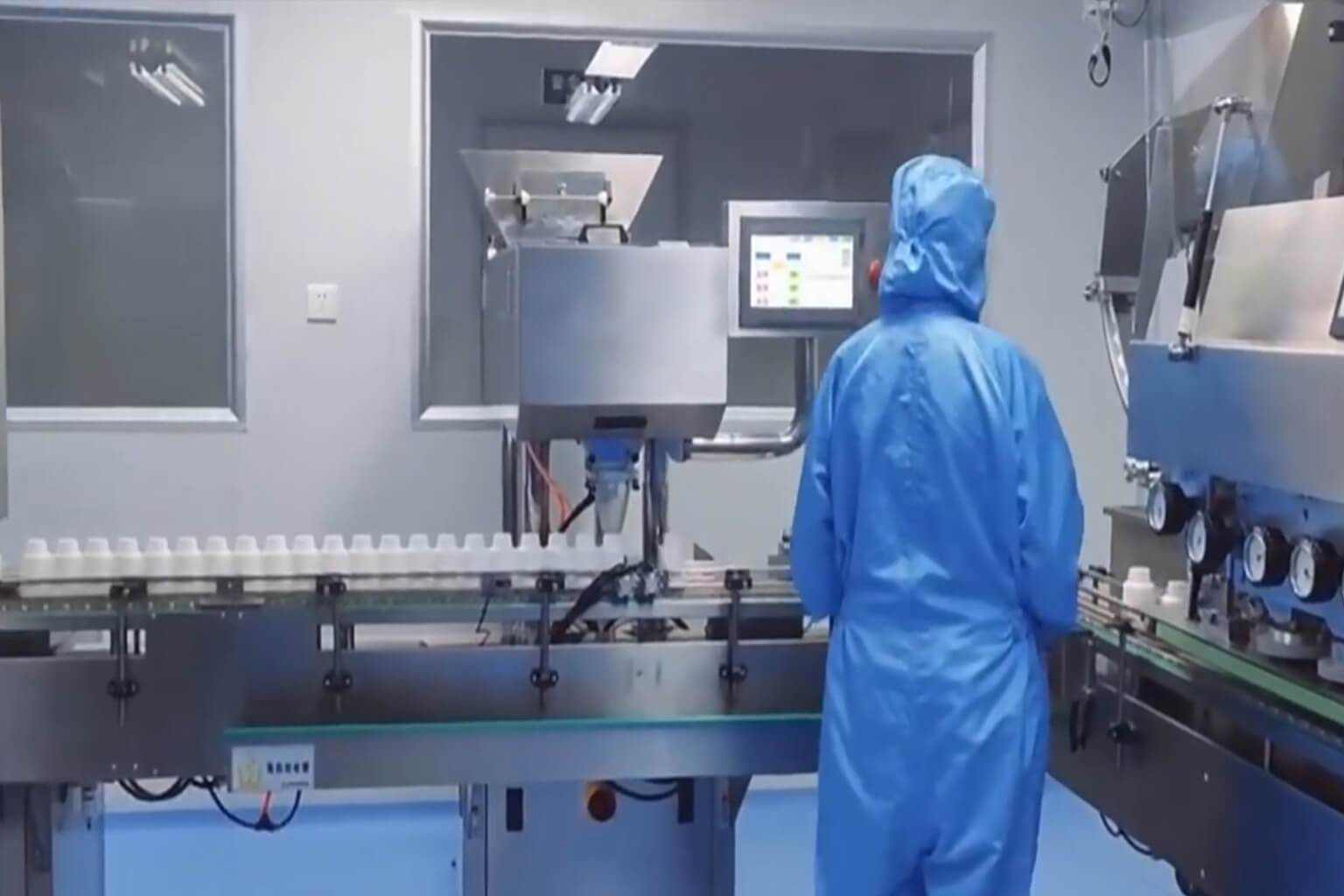 Frustrated researcher in lab